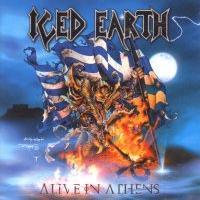 Iced earth : Alive in Athens. Album Cover