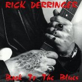 Derringer, Rick : Back To The Blues. Album Cover