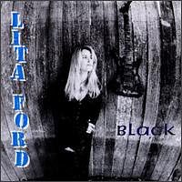 Ford, Lita : Black. Album Cover