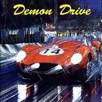 Demon Drive : Burn Rubber. Album Cover
