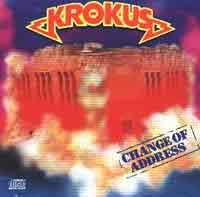 Krokus : Change Of Address. Album Cover