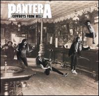 Pantera : Cowboys from hell. Album Cover