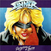 SINNER : Dangerous Charm. Album Cover