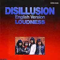 Loudness : Disillusion. Album Cover