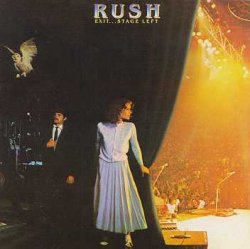 Rush : Exit... Stage Left. Album Cover