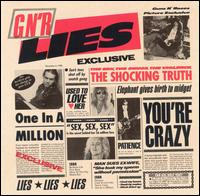Guns N' Roses : G N' R Lies. Album Cover