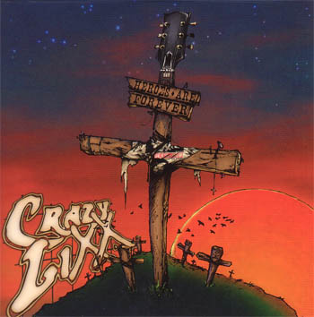 Crazy Lixx : Heroes Are Forever. Album Cover