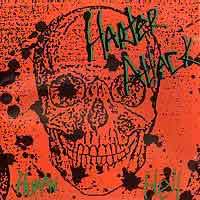 Harter Attack : Human Hell. Album Cover