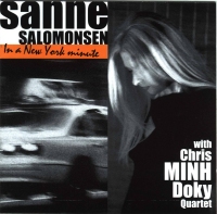 Salomonsen, Sanne : In A New York Minute. Album Cover