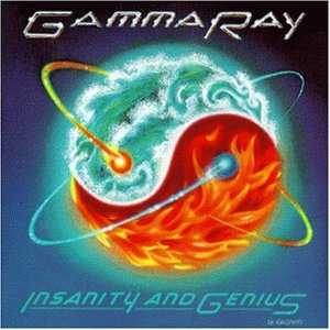 Gamma Ray : Insanity And Genius. Album Cover