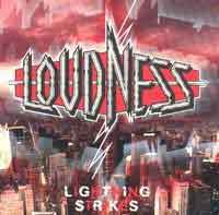LOUDNESS : Lightning Strikes. Album Cover