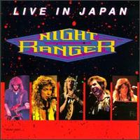 Night Ranger : Live In Japan. Album Cover