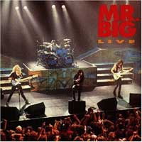 Mr. Big : LIVE. Album Cover