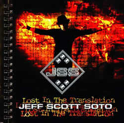 Scott Soto, Jeff : Lost In The Translation. Album Cover