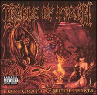 Cradle of filth : Love craft and witch hearts. Album Cover