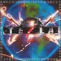 TESLA : Mechanical Resonance. Album Cover