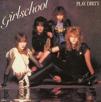 Girlschool : Play Dirty. Album Cover