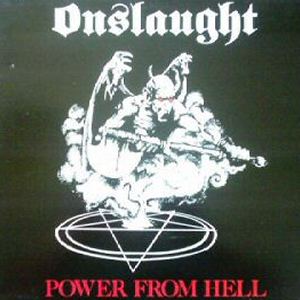 Onslaught : Power From Hell. Album Cover