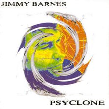 Barnes, Jimmy : Psyclone. Album Cover