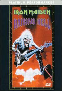 Iron Maiden : Raising Hell. Album Cover