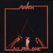 Raven : All For One. Album Cover