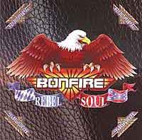 Bonfire : Rebel Soul. Album Cover