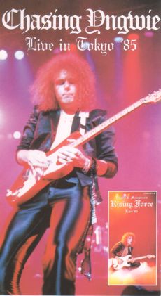 Malmsteen, Yngwie : Rising Force live`85 ( DVD ). Album Cover