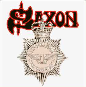 Saxon : Strong Arm Of The Law. Album Cover