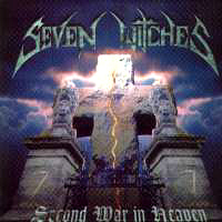 Seven Witches : Second War In Heaven. Album Cover
