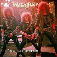 Destruction : Sentence Of  Death. Album Cover