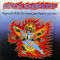 Starship : Greatest Hits (Ten Years And Change). Album Cover