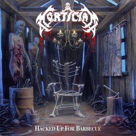 Mortician : Hacked Up For Barbecue. Album Cover