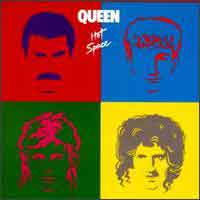 Queen : Hot Space. Album Cover
