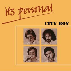 City Boy : It's Personal. Album Cover