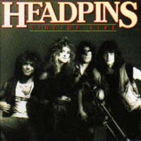 Headpins : Line Of Fire. Album Cover