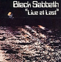 Black Sabbath : Live at Last. Album Cover