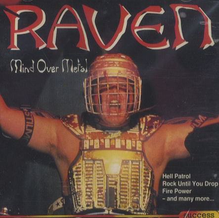 Raven : Mind Over Metal. Album Cover