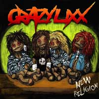 Crazy Lixx : New Religion. Album Cover