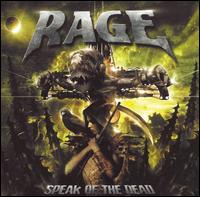 Rage  : Speak Of The Dead . Album Cover