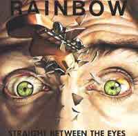 Rainbow : Straight Between The Eyes. Album Cover