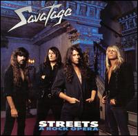 Savatage : Streets A Rock Opera. Album Cover