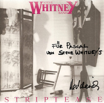 Steve Whitney Band : Striptease. Album Cover