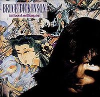 Dickinson, Bruce : Tatooed Millionaire. Album Cover