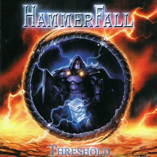 HammerFall : Threshold. Album Cover