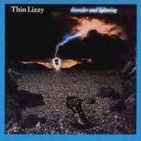 Thin Lizzy : Thunder & Lightning. Album Cover
