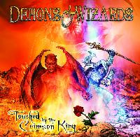 Demons And Wizards : Touched by the crimson king. Album Cover