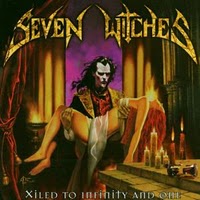 Seven Witches : Xiled To Infinity And One. Album Cover
