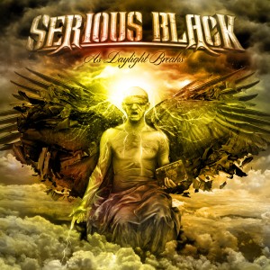 Serious Black : As Daylight Breaks. Album Cover