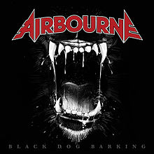 Airbourne : Black Dog Barking. Album Cover