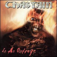 Chastain : In An Outrage. Album Cover